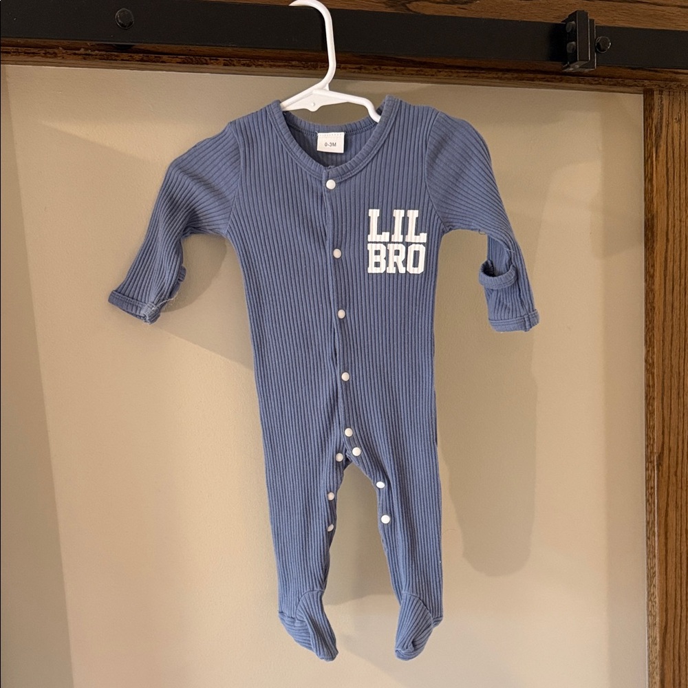Blue 'Lil Bro' Baby One Piece